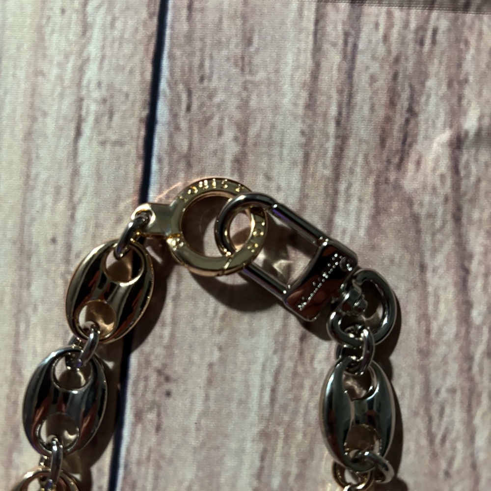 Louis Vuitton Gold and Silver LV Sailor Bag Chain - Picture 3 of 3